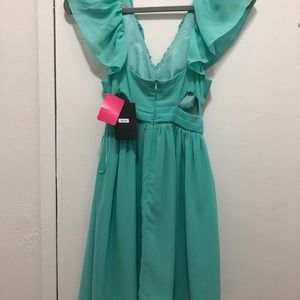 Turquoise Dress